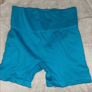 Colsie Vibrant Blue High-Waisted Shorts